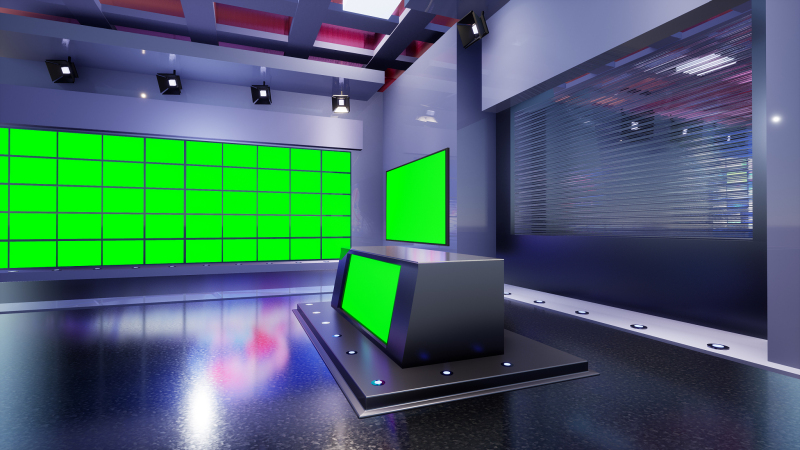 3D 虚拟演播室- 领先的创新技术在影视制作中的应用